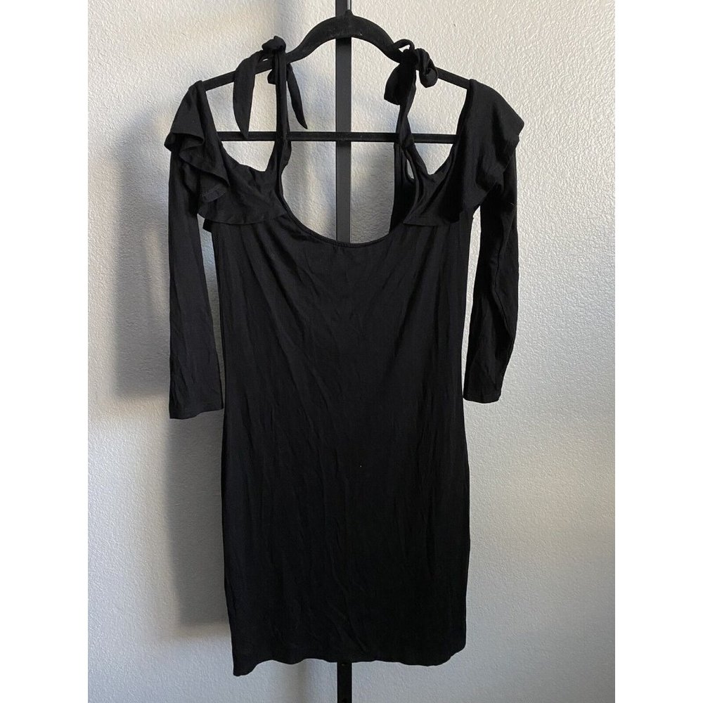 ClaytonOff the Shoulder Dress Classic Black Large New Tags